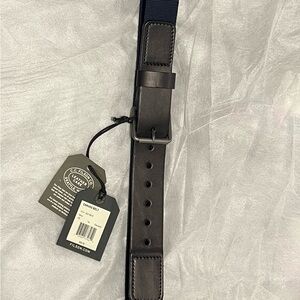 New FILSON CANVAS BELT NAVY XS